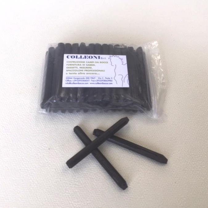 confezione gessetti bakelite neri 50 pezzi
